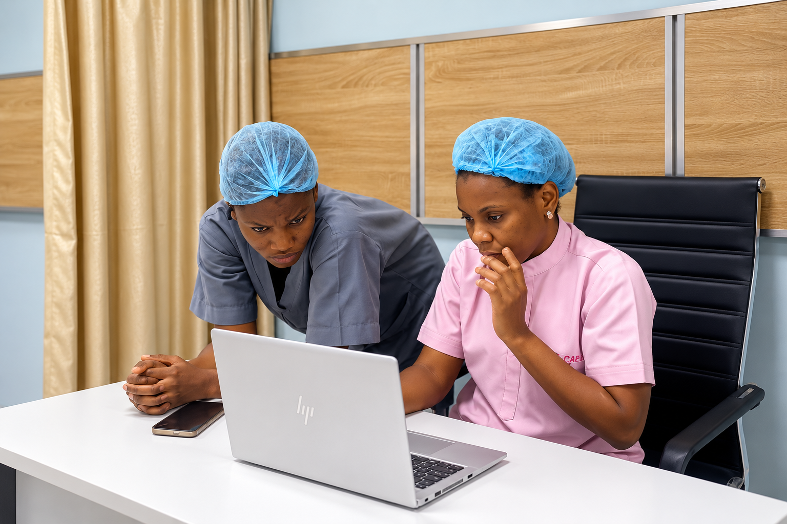 TAC Care clinical team reviewing a patient referral